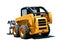 Small Isolated Tractor Loader