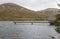 The small jetty and inspection platform at the Fofanny Water Treatment Works in the Western Mourne Mountians