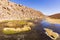 A small lake in Los Flamencos National Reserve