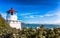 Small Lighthouse Guarding the Bay