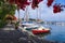 Small marina in Corfu island, Greece