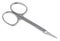 Small metal manicure scissors