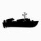 Small missile boat, cutter or a fast warship