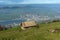 Small mountain house and Panoramic view to Lake Luzerne, Switzerland