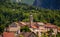 the small mountain village of Funes, in Chies d\\\'Alpago, Belluno, Italy