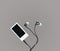 Small MP3 music player and earbuds