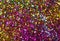 Small multicolored sequins as background