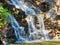 Small natural Spring Waterfall, Loutraki, Greece