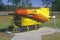 Small Navy submarine on display at Stennis Space Center, Hancock County, Mississippi