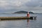 small norwegian lighthouse harbour views scandinavia beauty flat water