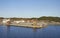 A small Norwegian Port Facility at Ljsosbukten near Bergen, where Vessels can stop and refuel.