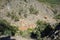 small and old houses inserted between the mountains of the Portuguese village of Penha Garcia, circuit PR3.