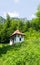 Small orthodox praying place in the mountains