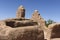 Small outer building structure at the Casa Grande Ruins