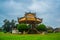 Small pavilion in Hue citadel , Vietnam,Asia