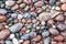 Small pebble rock background texture