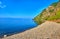 Small pebbles on shore of Lake Baikal