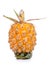 Small pineapple isolated