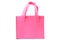 Small pink felted handbag