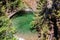 Small pond at Opal Creek along Opal Pool trail.