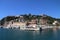 The small port of Arenzano, a tourist town on the western Ligurian Riviera
