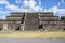 Small pyramid in Teotihuacan, Mexico