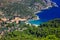 Small quiet bay on greek island
