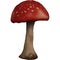 Small Red Mushroom Fungus Variant 3