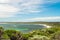 A small reef off a wild beach in Western Australia