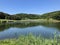 Small reservoir lake Ljeskove vode or leisure Ljeskovac - Akumulacijsko jezero, ribnjak i izletiste Ljeskove vode, Kordusevci