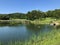 Small reservoir lake Ljeskove vode or leisure Ljeskovac - Akumulacijsko jezero, ribnjak i izletiste Ljeskove vode, Kordusevci