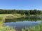 Small reservoir lake Ljeskove vode or leisure Ljeskovac - Akumulacijsko jezero, ribnjak i izletiste Ljeskove vode, Kordusevci