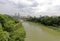 Small river in nanning city, adobe rgb.