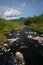 Small river with rocks somewhere in Kamchatka