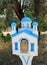 A small road church on Lefkas