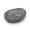 Small Rock Stone On White Background. 3D Illustration