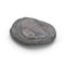 Small Rock Stone On White Background. 3D Illustration
