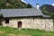 Small Romanesque chapel in the Pyrenees. Catalonia, Spain