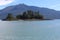 Small Rural Deadman`s Island in Summer near Wrangell Alaska