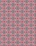 Small scale pink flowers and green leaves on a muted red background Simple delicate floral pattern