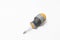 Small screwdriver isolated