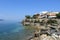 A small seafront restaurant in Greece