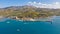 A small seaport in the City of Coron, Philippines.Cargo ships and boats at the pier.