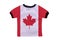 Small shirt with Canada flag
