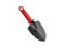 A small shovel for dredging the soil. Tools for farming in polybags. Isolated background 02