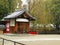 Small shrine in Osaka, Japan