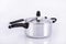 Small silver pressure cooker - Neutral background