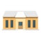 Small smart home icon, flat style
