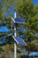 Small solar panels for traffic signals