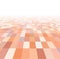 Small squares perspective geometric pattern Polygonal trendy peach fuzz color background